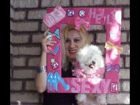 DIY ♥ PORTARETRATO GRANDE PARA MI FIESTA DE CUMPLEAñOS♥ - YouTube DIY ♥ PORTARETRATO GRANDE PARA MI FIESTA DE CUMPLEAñOS♥ - YouTube