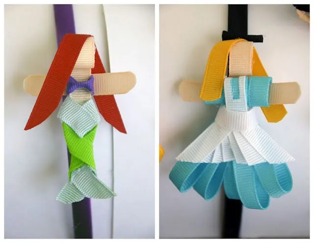 DIY Princesas Disney con lazos | Minibu