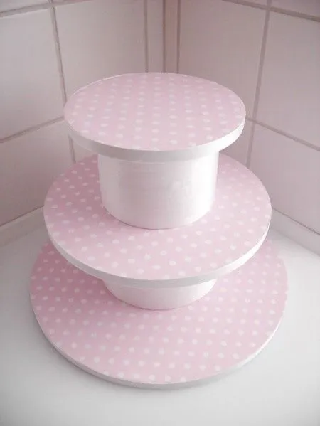 Diy: cómo hacer un soporte para cupcakes - Foro Manualidades para ...