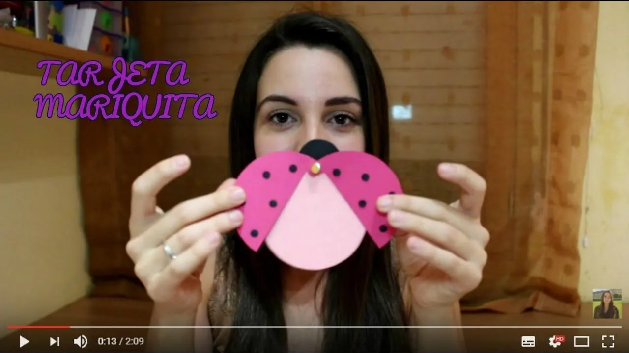 DIY ¡TARJETA MARIQUITA! + SORTEO INTERNACIONAL EN LA DESCRIPCIÓN - YouTube DIY ¡TARJETA MARIQUITA! + SORTEO INTERNACIONAL EN LA DESCRIPCIÓN - YouTube