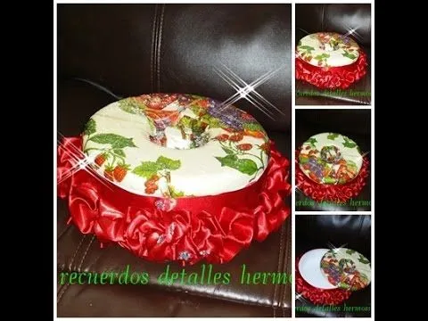 DIY Como Hacer Tortillero Tecnica De Servilleta DECOUPAGE - YouTube DIY Como Hacer Tortillero Tecnica De Servilleta DECOUPAGE - YouTube