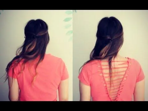 DIY - Transforma tus blusas - YouTube