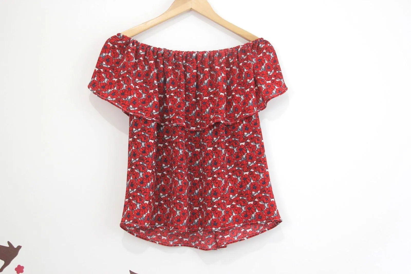 DIY Tutorial y patrones: Blusa sin hombros | | Oh, Mother Mine DIY!! DIY Tutorial y patrones: Blusa sin hombros | | Oh, Mother Mine DIY!!