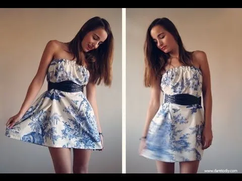 DIY: El vestido más fácil del mundo - YouTube