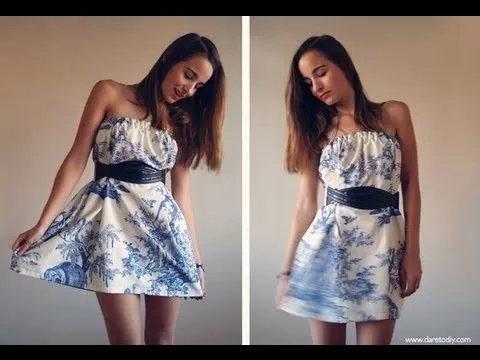 DIY: El vestido más fácil del mundo - YouTube DIY: El vestido más fácil del mundo - YouTube