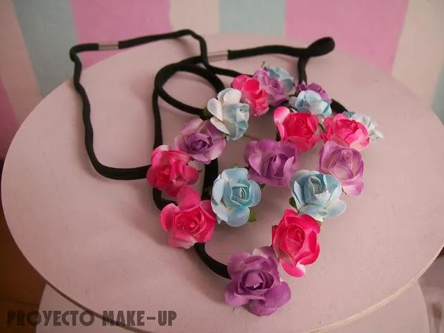 D.I.Y. Vinchas de flores. - Paperblog