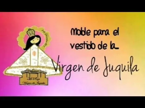 DIY: Virgen de Juquila... Molde para hacer su Vestido - YouTube