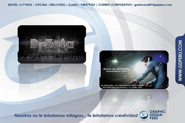 DJ ZETA - TARJETAS PERSONALES - WWW.GDPERU.COM | Flickr - Photo ...