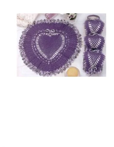 Documento set de baño a crochet - grupos.