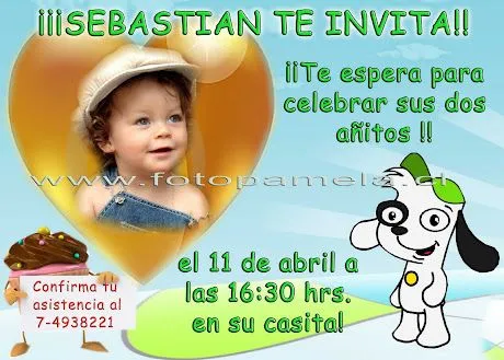 DOKI INVITACIONES CUMPLEAÑOS