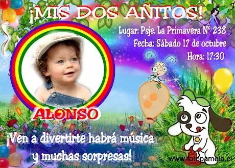 DOKI INVITACIONES CUMPLEAÑOS