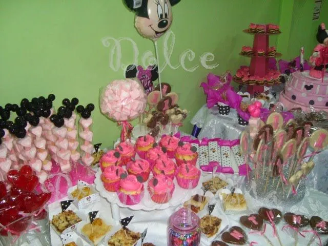 Dolce Principessa: Mesa Dulce ¨Minnie Mouse¨ con todos nuestros ... Dolce Principessa: Mesa Dulce ¨Minnie Mouse¨ con todos nuestros ...