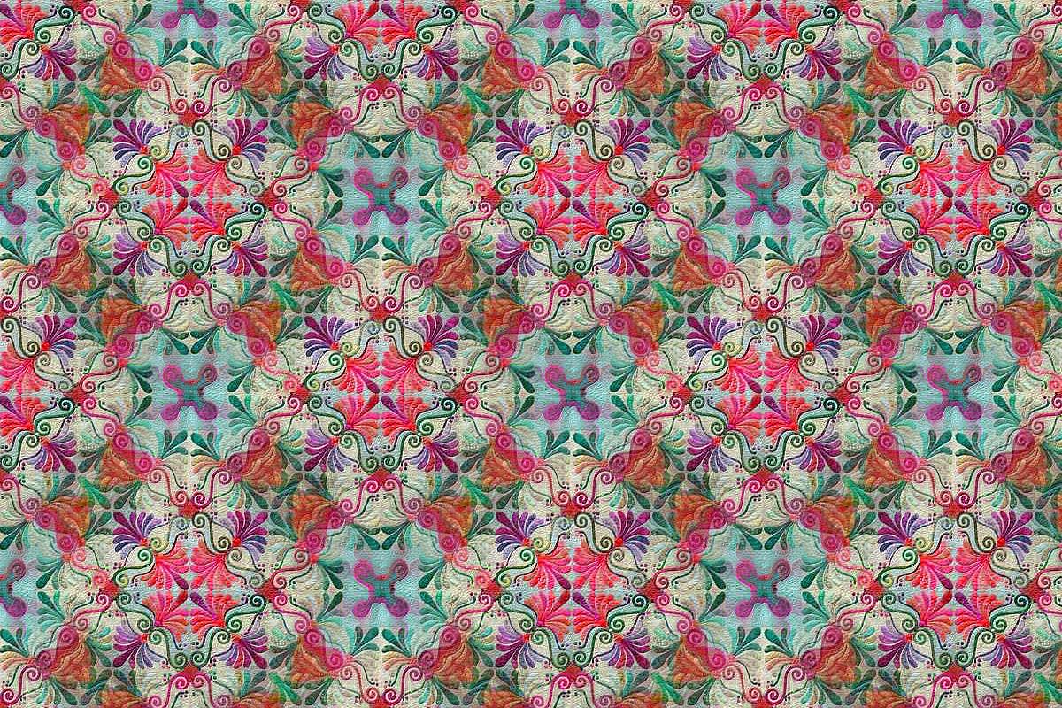 Dolce Prugne: diseño para textiles, telas,