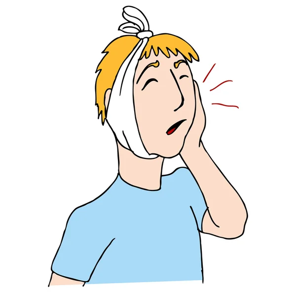 Dolor de muelas — Vector stock © cteconsulting #5270316