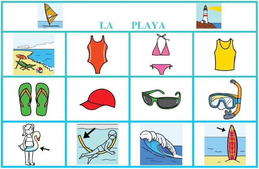 Dibujos ropa de verano - Imagui