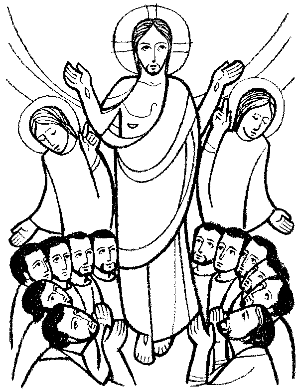 Domingo de resurreccion para niños para colorear - Imagui