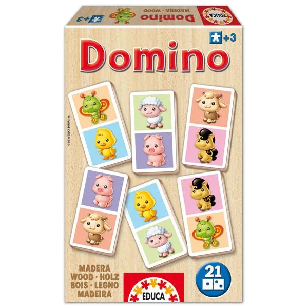 Dominó Dulces Animales de Educa en MiniKidz