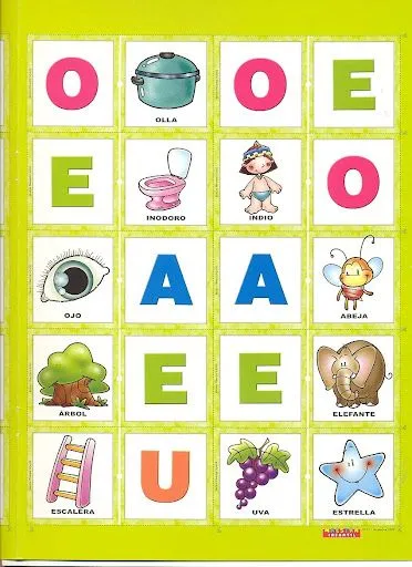 DOMINO DE IMAGENES Y VOCALES DOMINO DE IMAGENES Y VOCALES