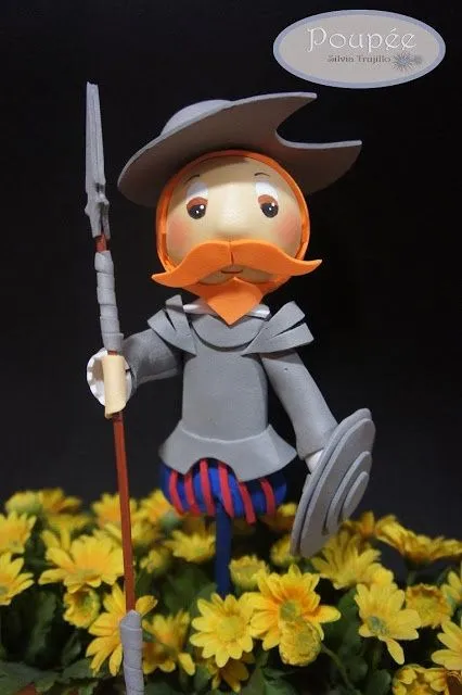 Don Quijote de la Mancha porcelana fría pasta francesa masa ... Don Quijote de la Mancha porcelana fría pasta francesa masa ...