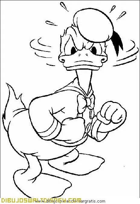 Donald enfadado