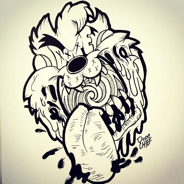 DopeChief : Feelin like a beast today. #taz #tazmania #tornado...