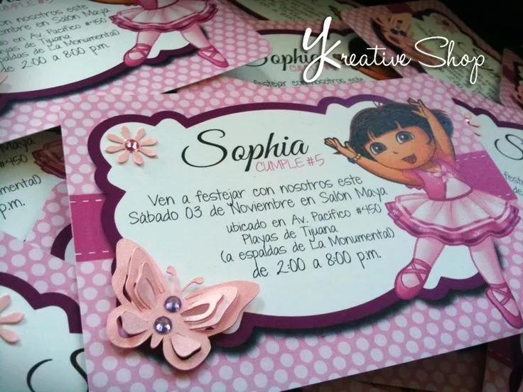 Dora Bailarina on Pinterest | Ballerina Party, Ballerinas and Ballet Dora Bailarina on Pinterest | Ballerina Party, Ballerinas and Ballet