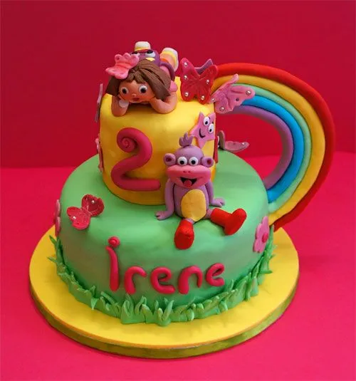 Pasteles de Dora la exploradora y botas - Imagui