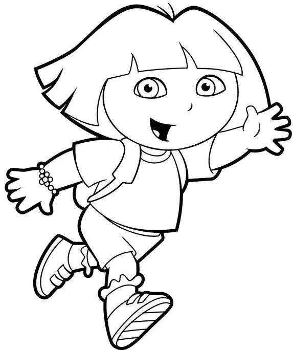 Dora la Exploradora para colorear – Club Peque Club Peque Dora la Exploradora para colorear – Club Peque Club Peque