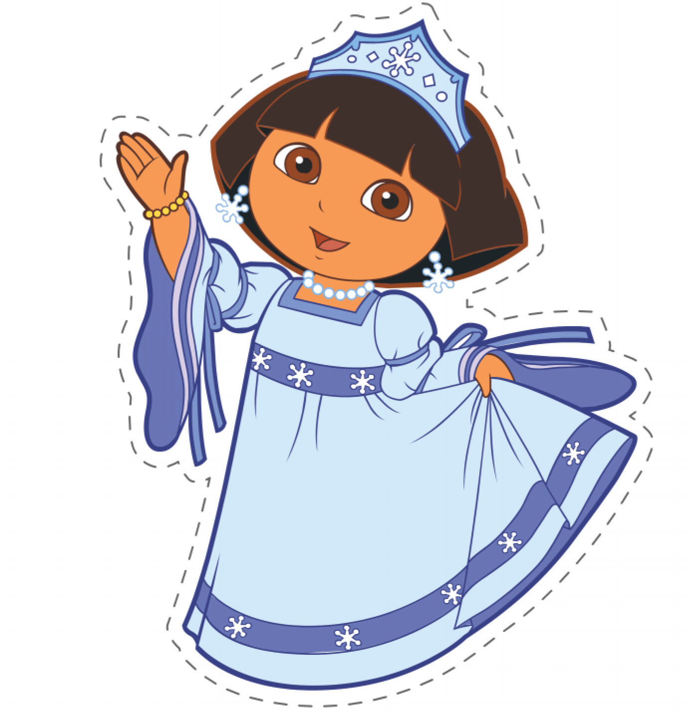 Dora princesa para recortar:Imagenes y dibujos para imprimir.Todo ... Dora princesa para recortar:Imagenes y dibujos para imprimir.Todo ...