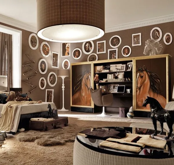 DORMITORIO PARA AMANTES DE LOS CABALLOS : DORMITORIOS: decorar ... DORMITORIO PARA AMANTES DE LOS CABALLOS : DORMITORIOS: decorar ...