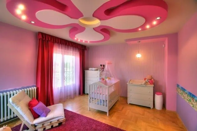Dormitorio para bebé niña - Dormitorios colores y estilos Dormitorio para bebé niña - Dormitorios colores y estilos