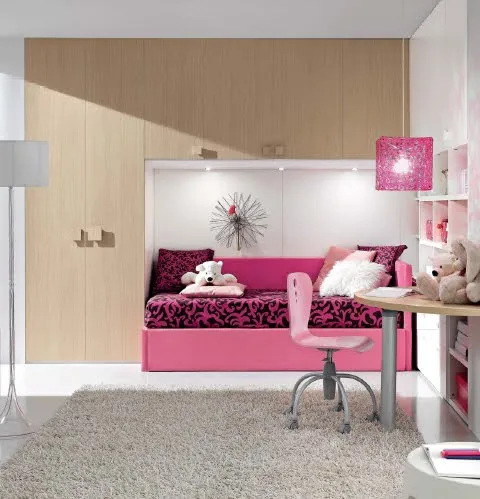 DORMITORIO FUCSIA ROSADO PARA NIÑAS Y JOVENCITAS CONVERTIBLE A ... DORMITORIO FUCSIA ROSADO PARA NIÑAS Y JOVENCITAS CONVERTIBLE A ...