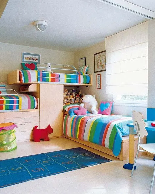 DORMITORIO PARA HERMANOS Y HERMANAS - DORMITORIOS COMPARTIDOS POR ...