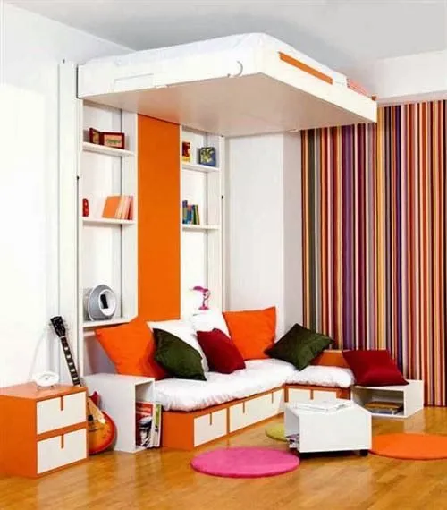 DORMITORIO INFANTIL EN ESPACIO PEQUEÑOS - COMO DECORAR DORMITORIOS ...