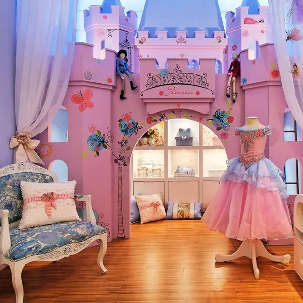 DORMITORIO DE NIÑA CON CASTILLO DE PRINCESA : Dormitorios: Fotos ... DORMITORIO DE NIÑA CON CASTILLO DE PRINCESA : Dormitorios: Fotos ...