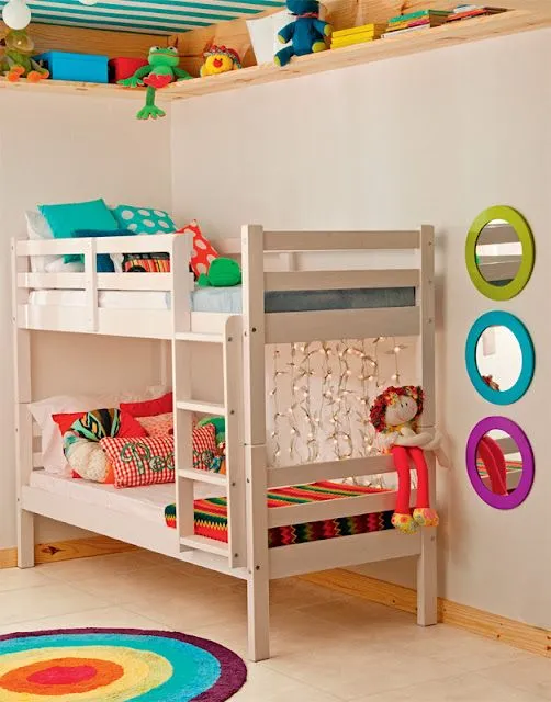 DORMITORIO PEQUEÑO PARA NIÑO Y NIÑA : DORMITORIOS: decorar ...