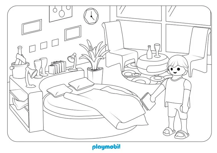 DORMITORIO #PLAYMOBIL PARA COLOREAR | Playmobil | Pinterest ... DORMITORIO #PLAYMOBIL PARA COLOREAR | Playmobil | Pinterest ...