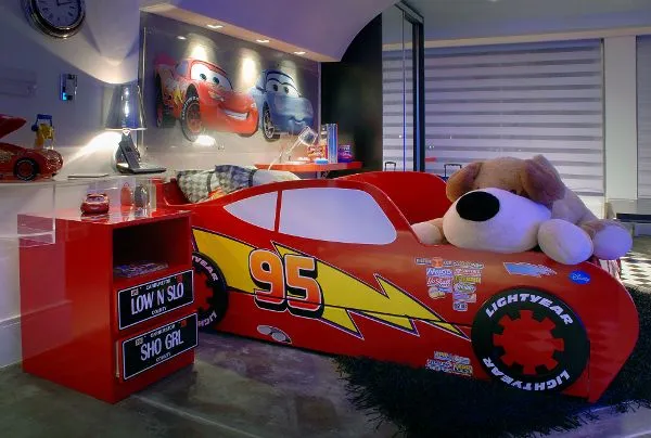 DORMITORIO RAYO MCQUEEN CARS KIDS BEDROOM : DORMITORIOS: decorar ...