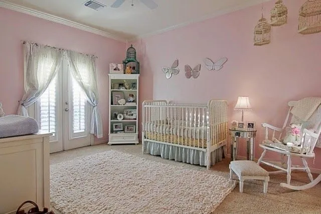 Dormitorios para bebés niñas - Dormitorios colores y estilos