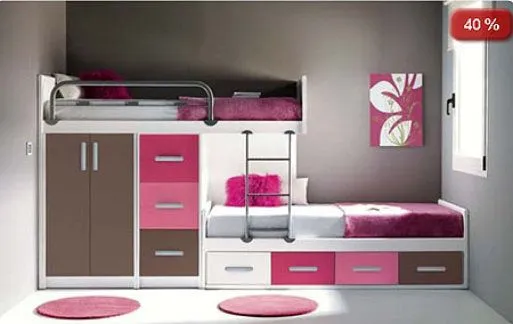 dormitorios infantiles "para dos" | Decorar tu casa es facilisimo.com dormitorios infantiles "para dos" | Decorar tu casa es facilisimo.com