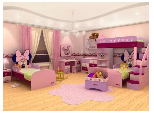 DORMITORIOS MINNIE MOUSE BEDROOMS : DORMITORIOS: decorar ...