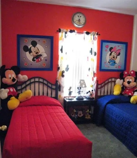 Dormitorios para niños tema Mickey Mouse - Dormitorios colores y ... Dormitorios para niños tema Mickey Mouse - Dormitorios colores y ...