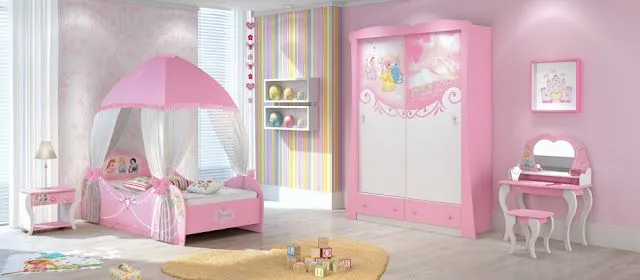 DORMITORIOS DE PRINCESAS DISNEY | Home Improvement Design