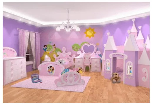 DORMITORIOS DE PRINCESAS DISNEY : DORMITORIOS: decorar dormitorios ...