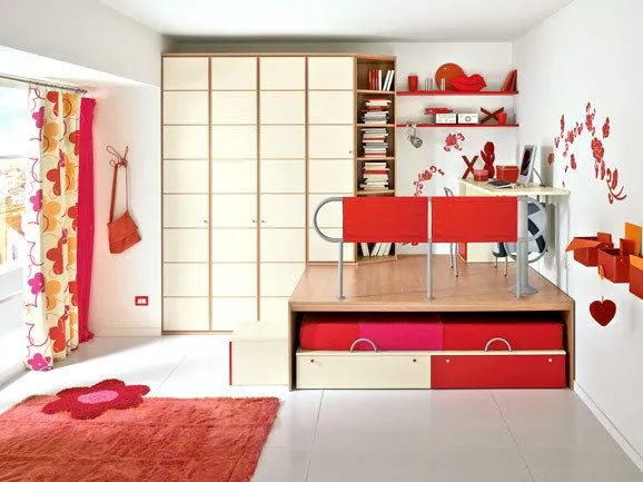DORMITORIOS EN ROJO Y BLANCO | DORMITORIOS CON ESTILO DORMITORIOS EN ROJO Y BLANCO | DORMITORIOS CON ESTILO