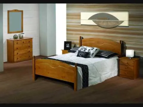 DORMITORIOS RUSTICOS MUEBLES SALVANY - YouTube