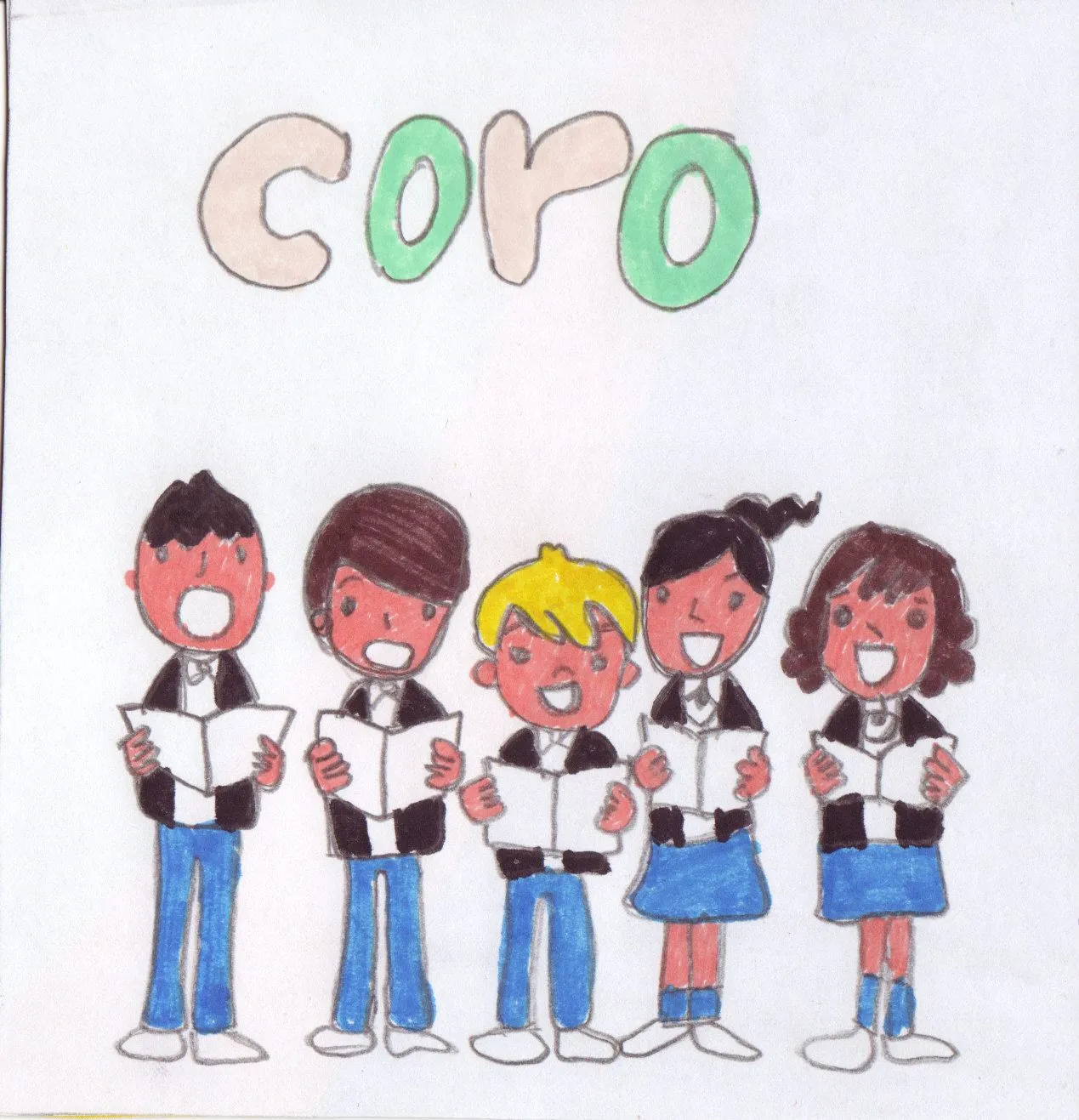 Doscoles: Los chicos del coro: Dibujos y trabajos Doscoles: Los chicos del coro: Dibujos y trabajos