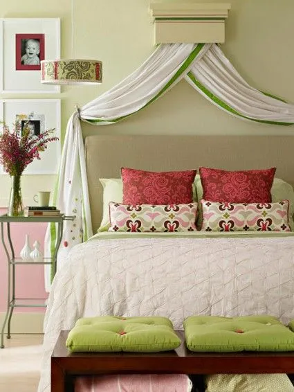 Cómo hacer un dosel para tu cama « DecoraTrucos