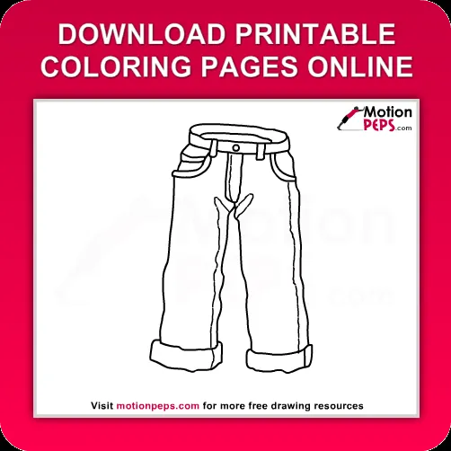 Download Free Printable Jeans Coloring Pages for Kids Online ... Download Free Printable Jeans Coloring Pages for Kids Online ...