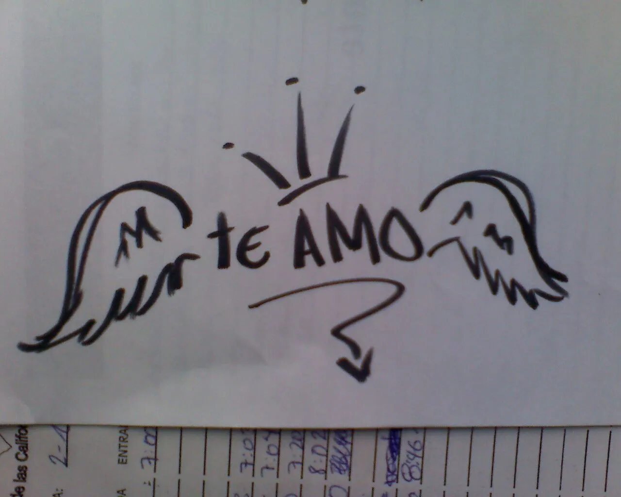 Free Images Buzz: te amo graffiti